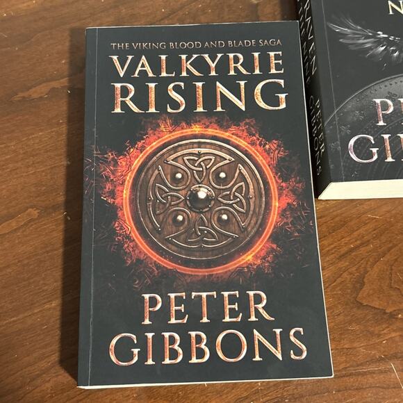 Valkyrie Rising The Raven & The 9 Viking Blood and Blade Saga Peter Gibbons Lot - Picture 5 of 8